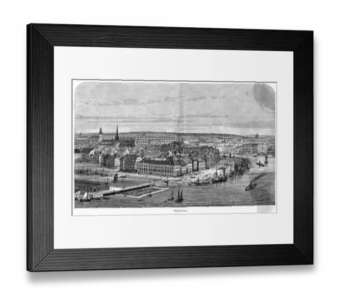 Framed Print : Sweden Stockholm Framed Print : Sweden Stockholm