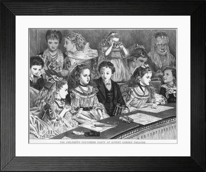 Framed Print : Childrens Pantomime Framed Print : Childrens Pantomime