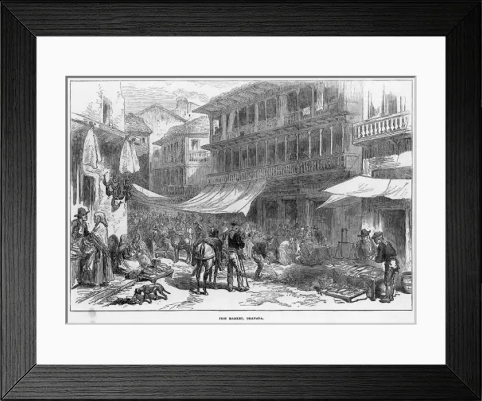 Framed Print : Spain Granada Framed Print : Spain Granada
