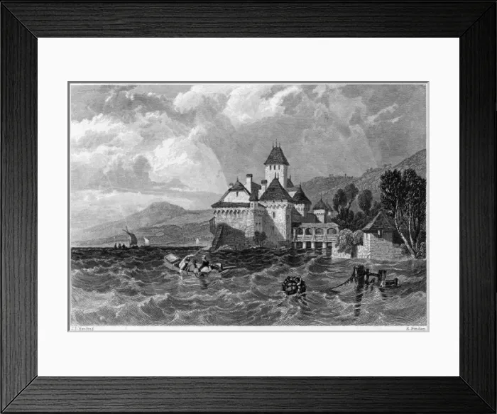 Framed Print : Switzerland Chillon Framed Print : Switzerland Chillon