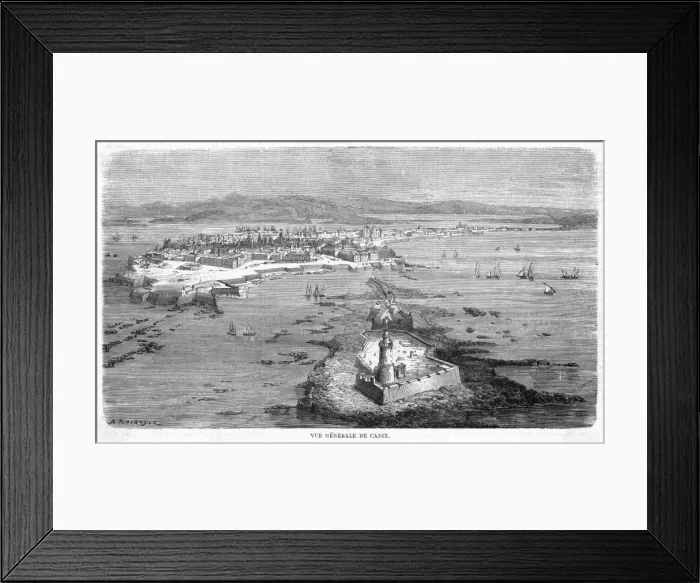 Framed Print : Spain Cadiz Framed Print : Spain Cadiz