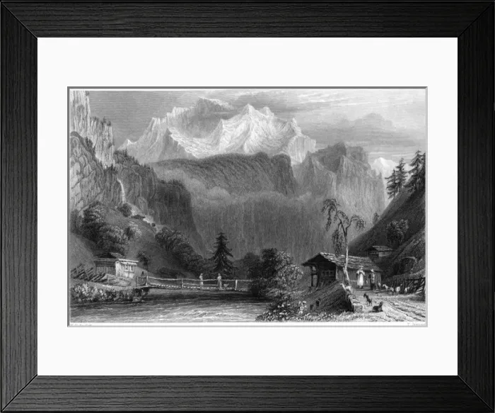 Framed Print : Switzerland Alps Framed Print : Switzerland Alps