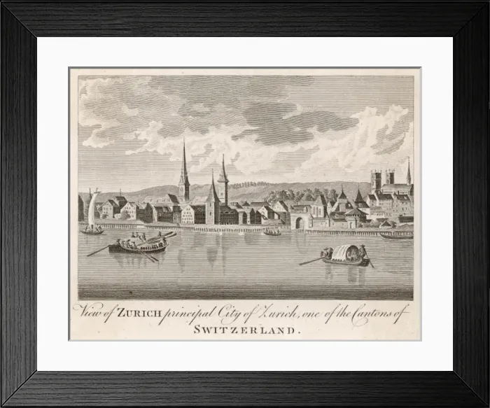 Framed Print : Switzerland Zurich Framed Print : Switzerland Zurich