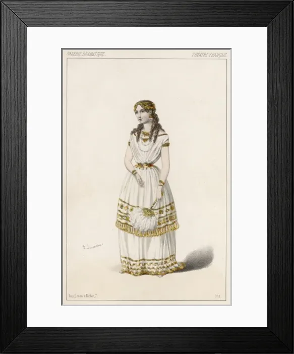 Framed Print : Mme Solle - Role of Iras Framed Print : Mme Solle - Role of Iras