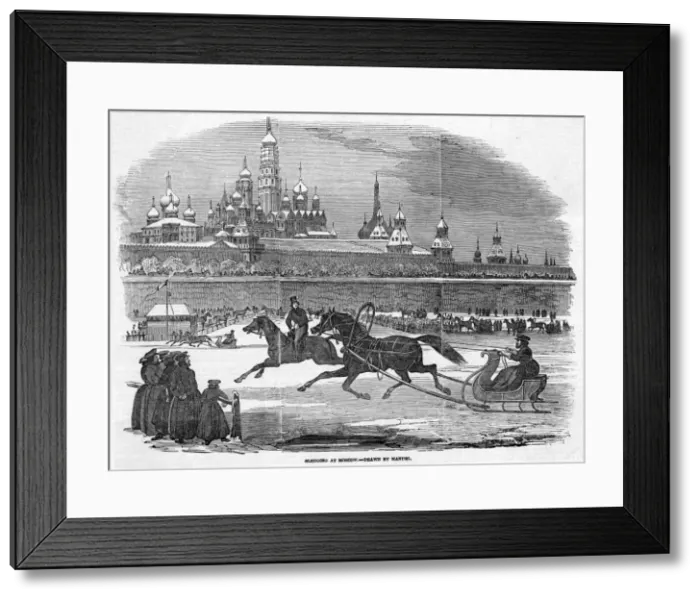Framed Print : Russia Moscow Framed Print : Russia Moscow