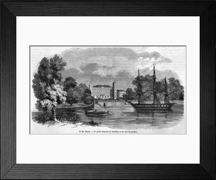 Framed Print : Russia Gatchina Framed Print : Russia Gatchina