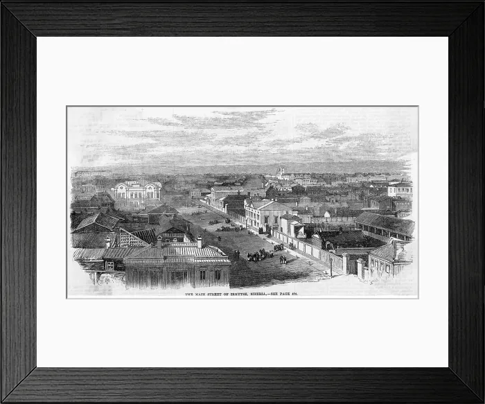 Framed Print : Russia Irkutsk Framed Print : Russia Irkutsk