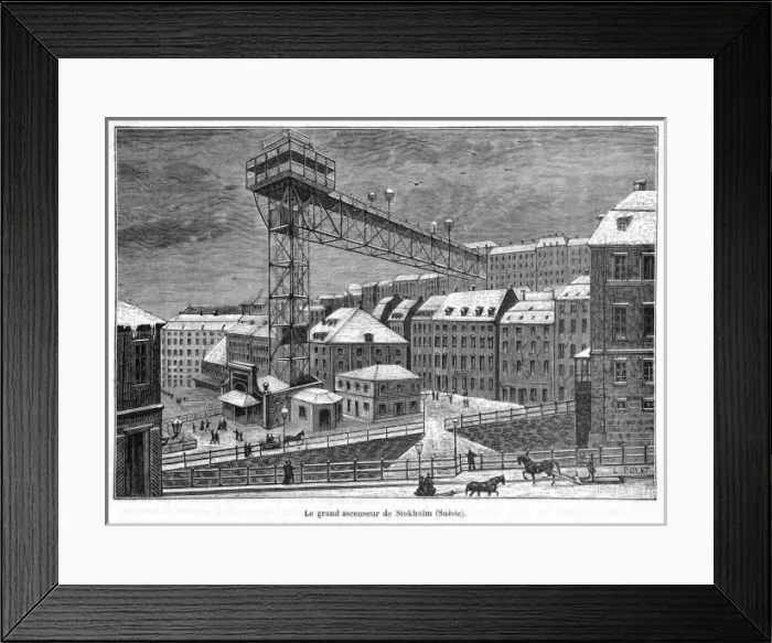 Framed Print : Sweden Stockholm Framed Print : Sweden Stockholm