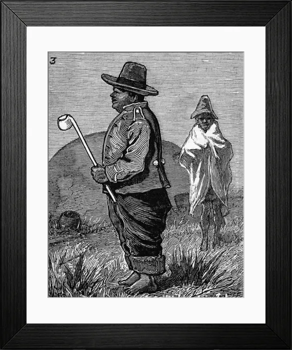 Framed Print : The Zulu wars. The restoration of Cetshwayo Framed Print : The Zulu wars. The restoration of Cetshwayo