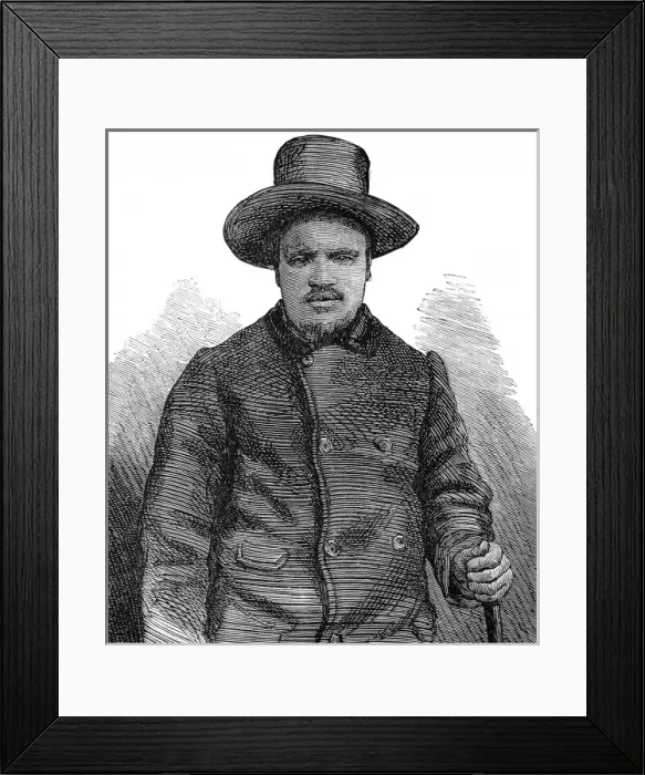 Framed Print : The Zulu wars. The restoration of Cetshwayo Framed Print : The Zulu wars. The restoration of Cetshwayo