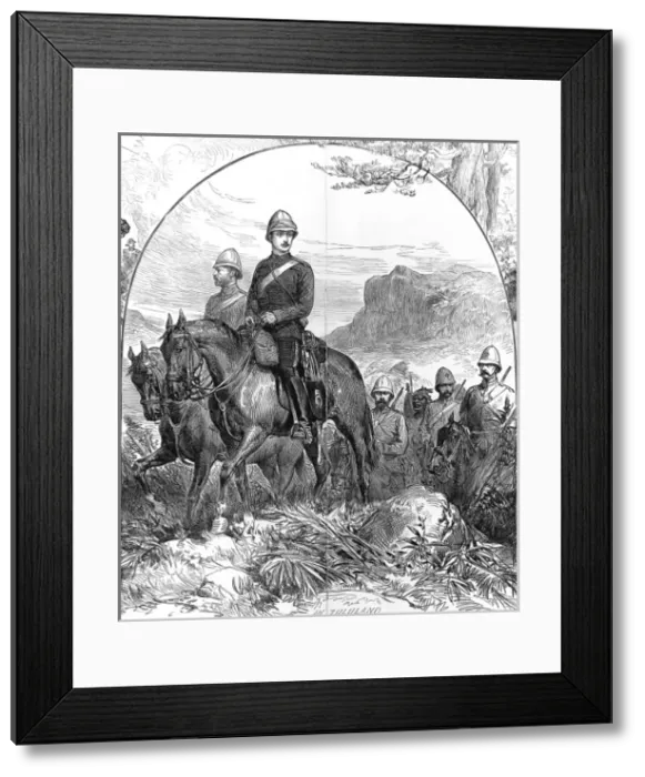 Framed Print : Zulu war. In Memorium - the Late Prince Imperial. In Zululan Framed Print : Zulu war. In Memorium - the Late Prince Imperial. In Zululan