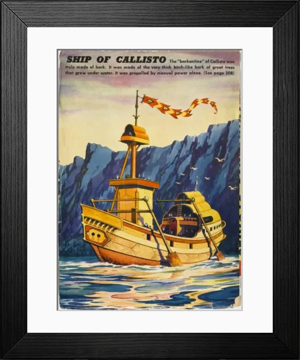 Framed Print : Ship of Callisto Framed Print : Ship of Callisto