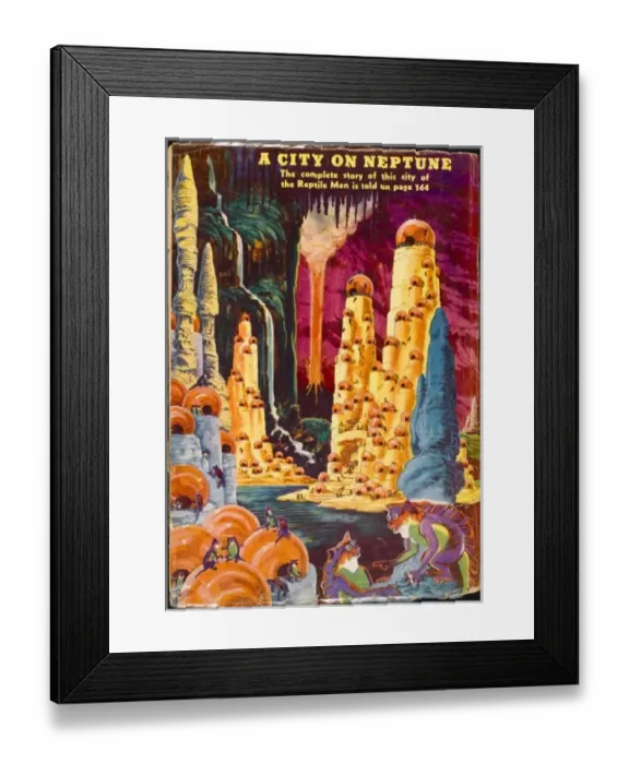 Framed Print : A City of Neptune Framed Print : A City of Neptune