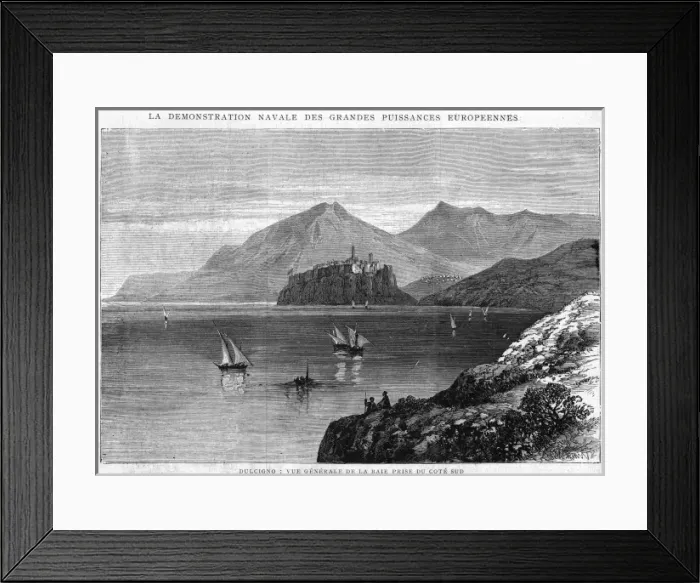 Framed Print : Montenegro Ulcinj Framed Print : Montenegro Ulcinj