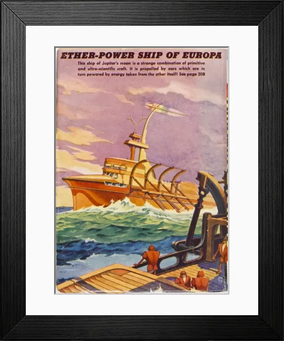 Framed Print : Ship of Europa Framed Print : Ship of Europa