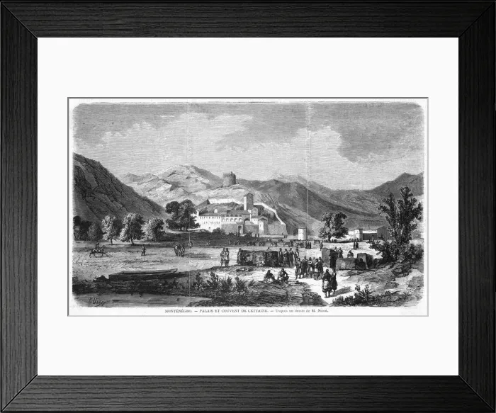 Framed Print : Montenegro Cetinje Framed Print : Montenegro Cetinje
