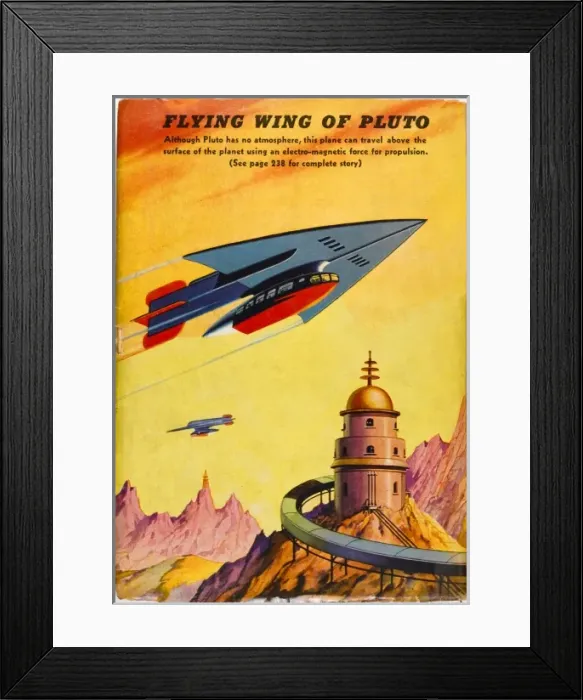 Framed Print : Airship of Pluto Framed Print : Airship of Pluto
