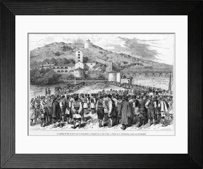 Framed Print : Montenegro Cetinje Framed Print : Montenegro Cetinje