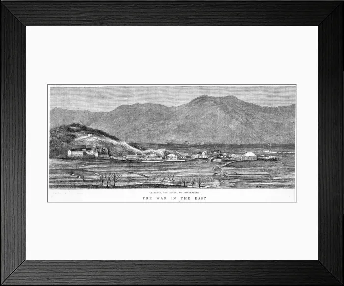 Framed Print : Montenegro Cetinje Framed Print : Montenegro Cetinje