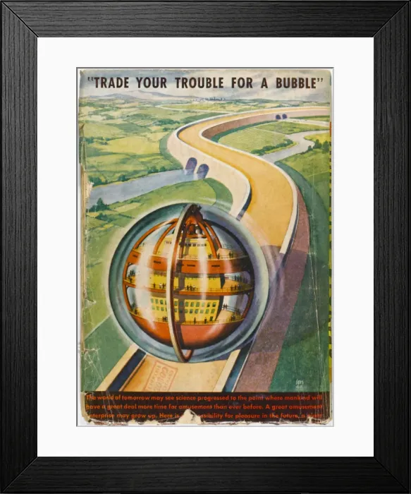 Framed Print : Future Road Framed Print : Future Road