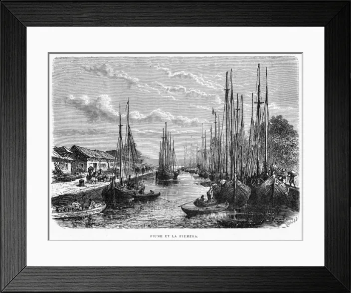 Framed Print : Croatia Rijeka Framed Print : Croatia Rijeka