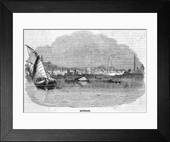 Framed Print : Serbia Belgrade Framed Print : Serbia Belgrade
