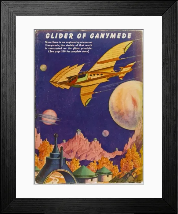 Framed Print : Glider of Ganymede Framed Print : Glider of Ganymede