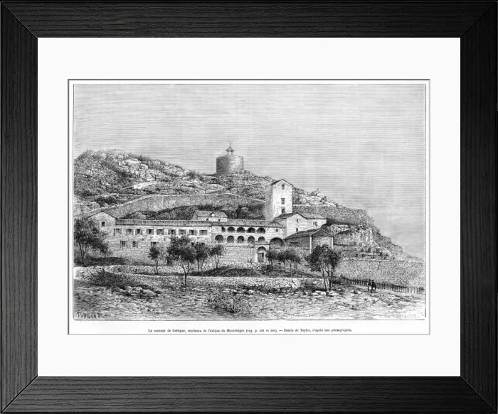 Framed Print : Montenegro Cetinje Framed Print : Montenegro Cetinje