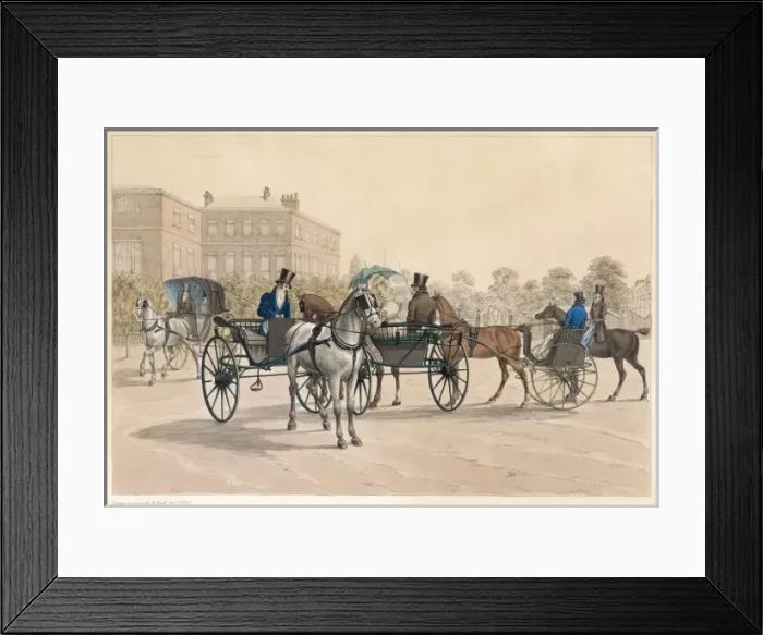Framed Print : Private Carriages Framed Print : Private Carriages