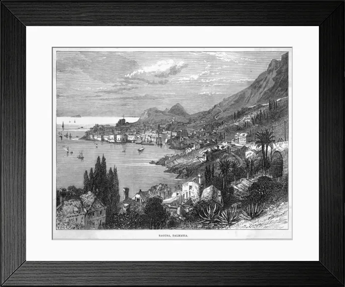 Framed Print : Croatia Dubrovnik Framed Print : Croatia Dubrovnik