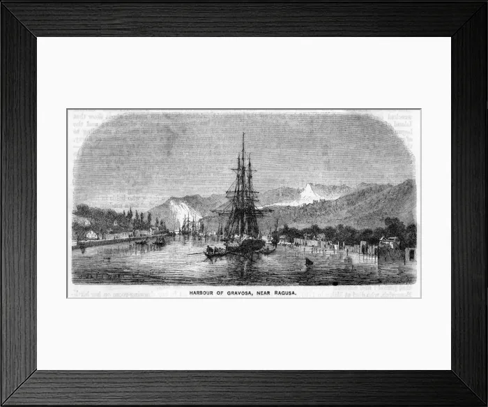 Framed Print : Croatia Gravosa Framed Print : Croatia Gravosa