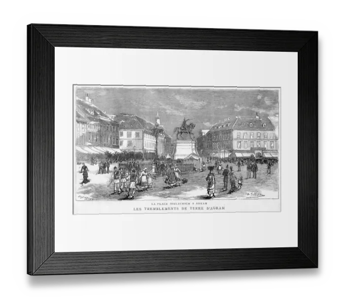 Framed Print : Croatia Zagreb Framed Print : Croatia Zagreb