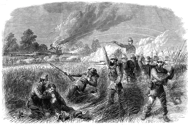 The Civil War in America: Fight at Rainsville, on the upper