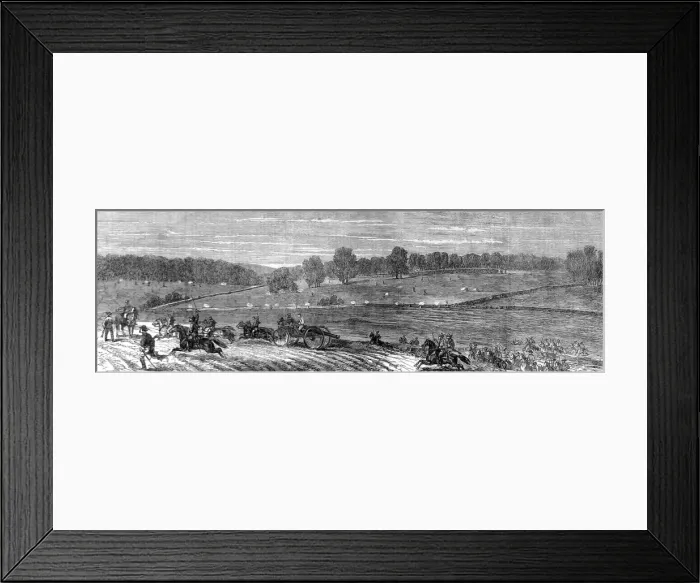 Framed Print : The Federal Army advance in Virginia; American Civil War, 18 Framed Print : The Federal Army advance in Virginia; American Civil War, 18
