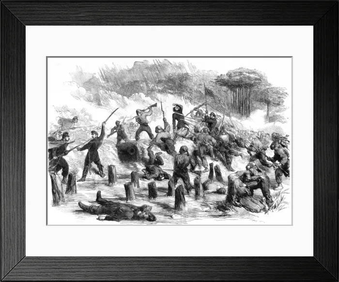Framed Print : The Civil war in America: General Burnsides expedition Framed Print : The Civil war in America: General Burnsides expedition