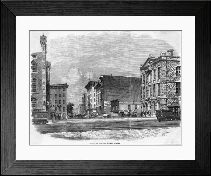 Framed Print : USA Chicago Framed Print : USA Chicago