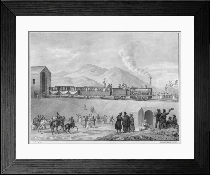 Framed Print : Rail in Austria, First Framed Print : Rail in Austria, First