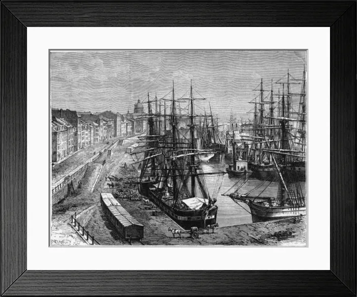 Framed Print : Canada Montreal Framed Print : Canada Montreal