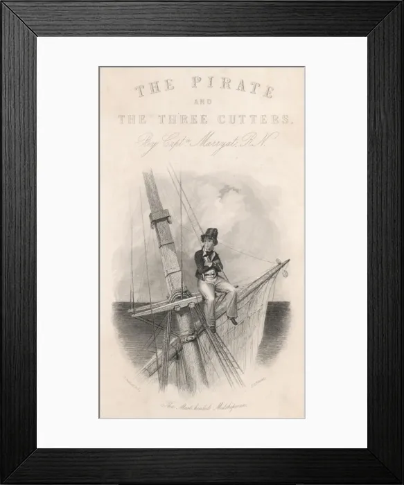 Framed Print : Midshipman at Masthead Framed Print : Midshipman at Masthead