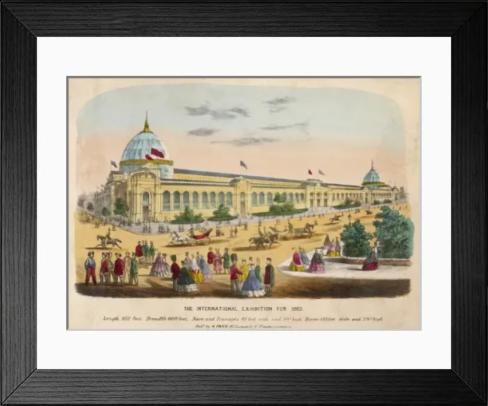 Framed Print : 1862 Exhibition Framed Print : 1862 Exhibition