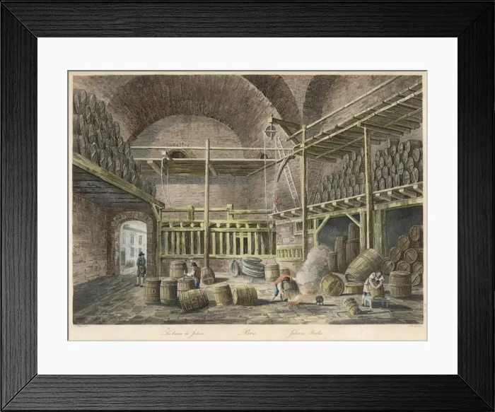 Framed Print : Paris Warehouse Framed Print : Paris Warehouse