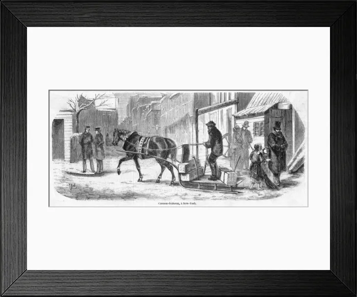 Framed Print : USA New York Street Framed Print : USA New York Street