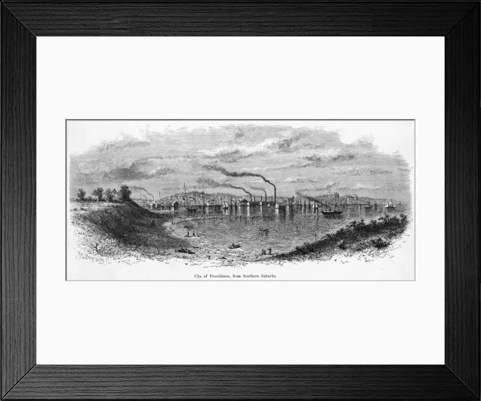 Framed Print : USA Providence Ri Framed Print : USA Providence Ri