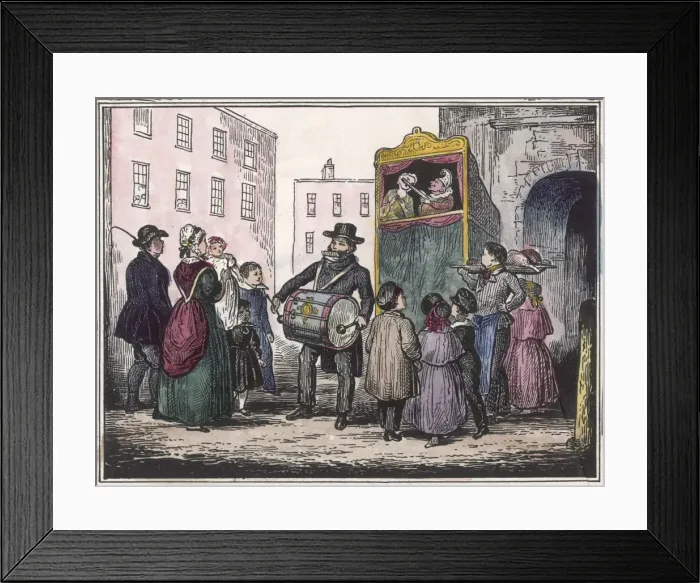 Framed Print : Punch & Judy Framed Print : Punch & Judy
