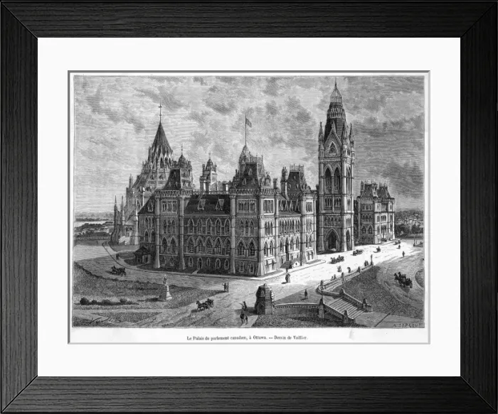 Framed Print : Canada Ottawa Framed Print : Canada Ottawa