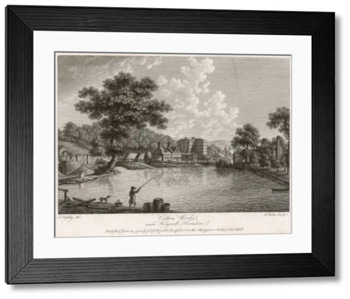 Framed Print : Cotton Works Wales Framed Print : Cotton Works Wales