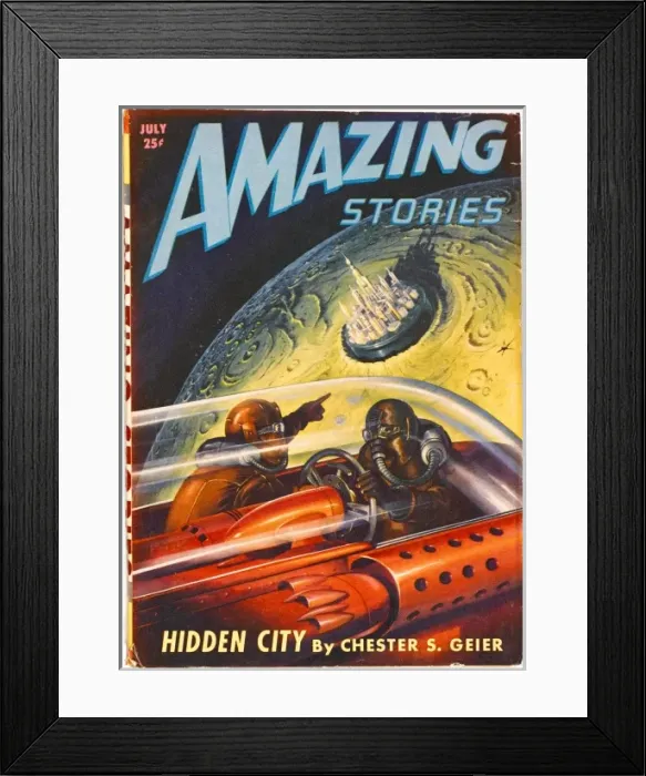 Framed Print : Hidden Lunar City Framed Print : Hidden Lunar City