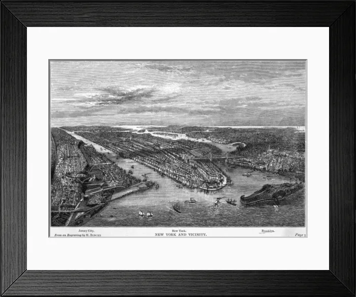 Framed Print : USA New York Framed Print : USA New York