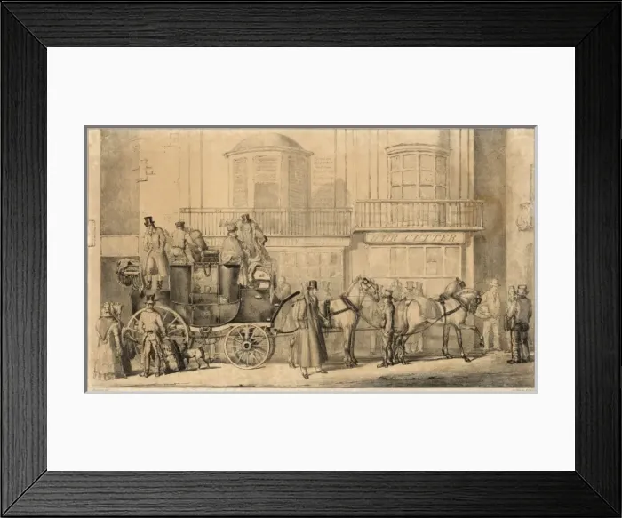 Framed Print : Brighton Stagecoach Framed Print : Brighton Stagecoach