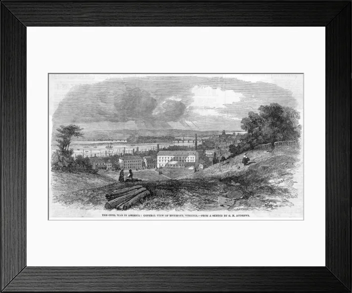 Framed Print : USA Richmond Va